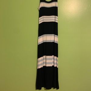 Long striped dress